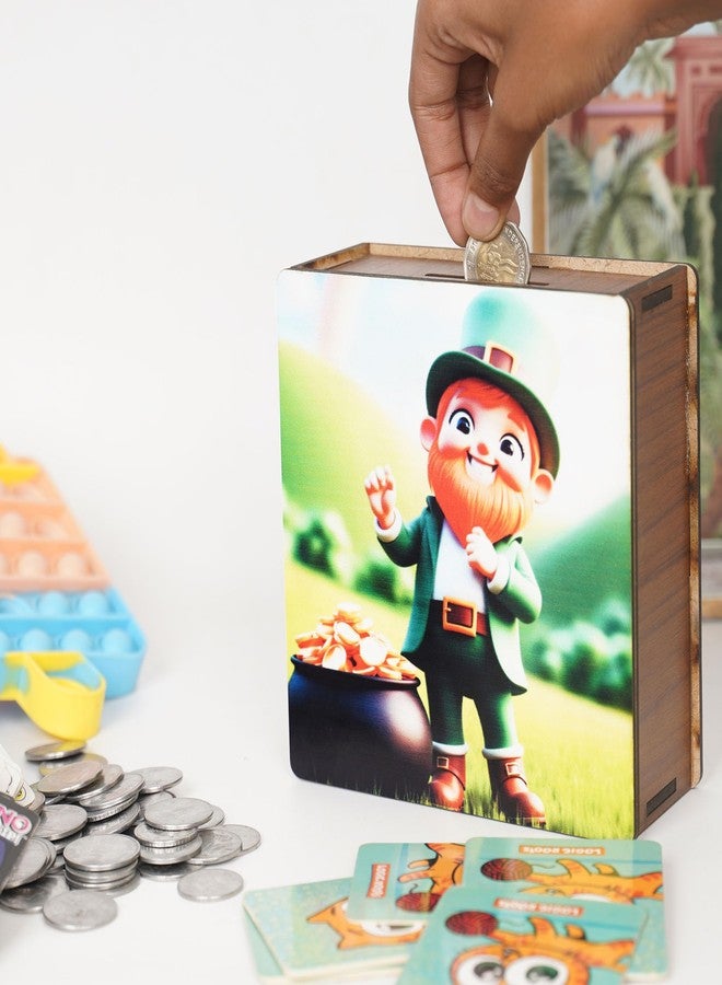 Craftzo Printed Money Saving Box | Piggy Bank | Cash Saver with Counting Target Coin Bank - Image 5